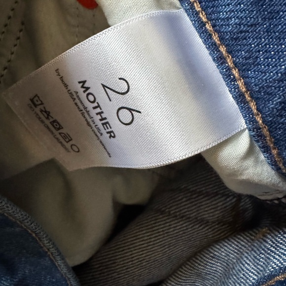 NEW Mother Snacks! The Peeler Barrel Leg Ankle Jean in Secret Sauce - Picture 5 of 6